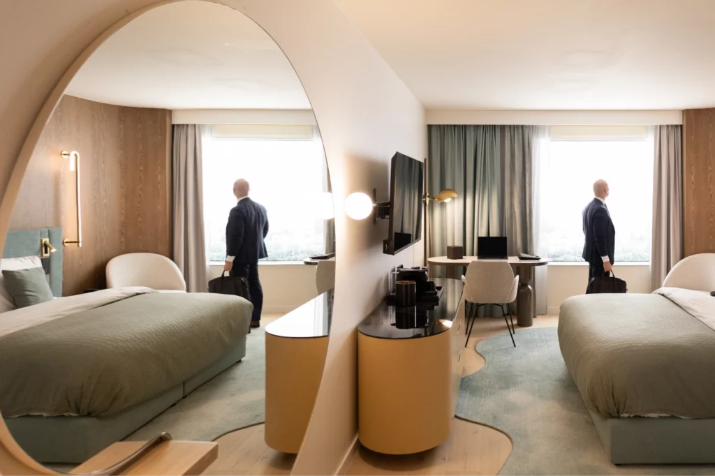 Mövenpick Brussels Airport, fantastisch uitzicht