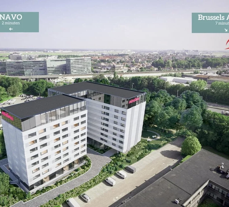 Locatie Mövenpick Brussels Airport