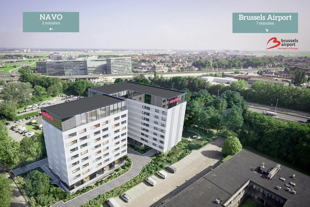 Locatie Mövenpick Brussels Airport