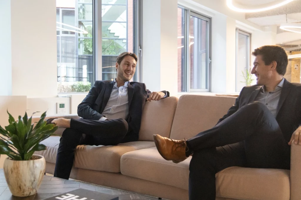 vastgoedadviseur Louis en Michiel